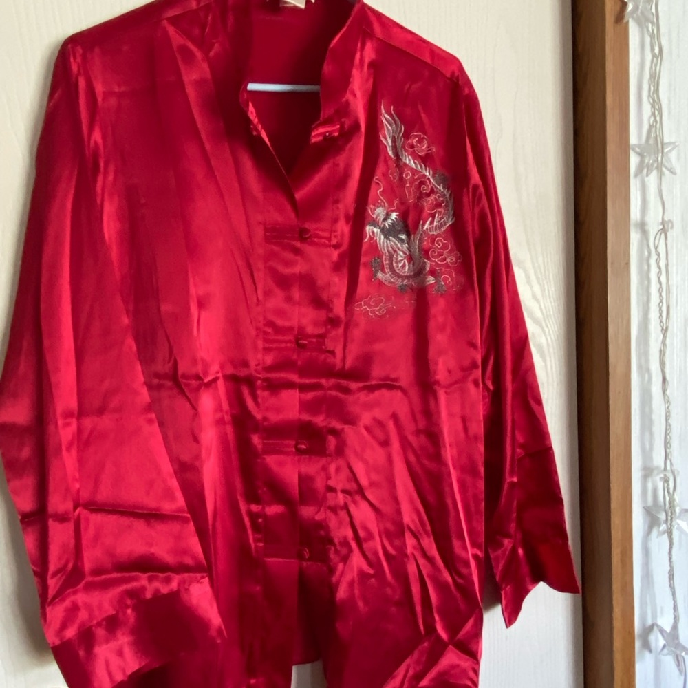 Satin feel pajama set